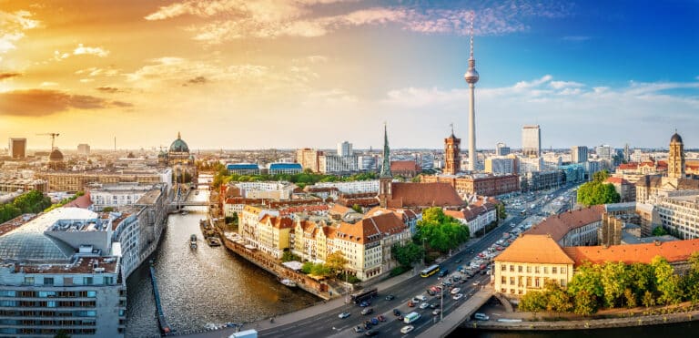 Berlin Skyline – Blogbild Immobilienpreise Berlin 2025